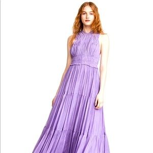 Ullla Johnson Silk Freesia Gown - Lavender, Size 4